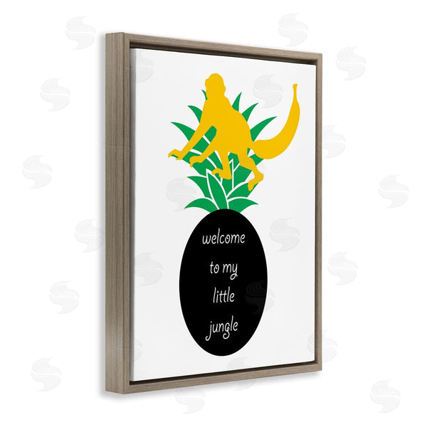 Stupell Industries Bellassai Art | Welcome To My Little Jungle Wall Art
