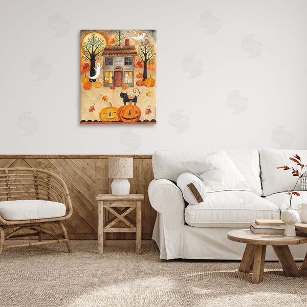 Stupell Industries Bernadette Deming | Ghosts On Halloween Night Wall Art