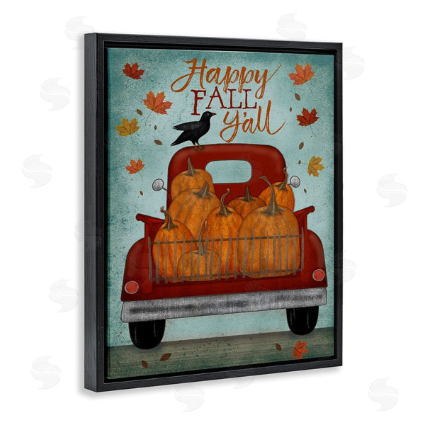 Stupell Industries Beth Albert | Autumn Harvest Red Truck