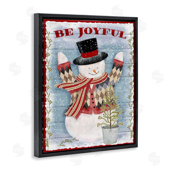 Stupell Industries Beth Albert | Country Snowman Christmas Tree