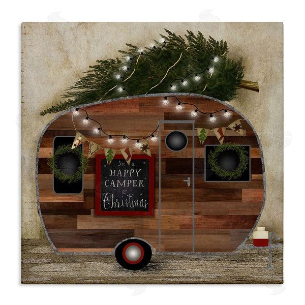 stupell industries Beth Albert | Happy Camper At Christmas