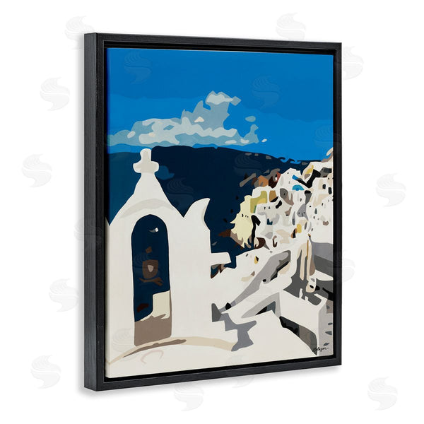 Stupell Industries Beth Ann Lawson | Traditional Coastal Architecture Cityscape Abstraction Wall Art