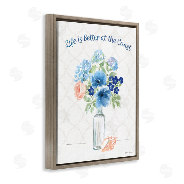 Stupell Industries Beth Grove | Better At The Coast Florals