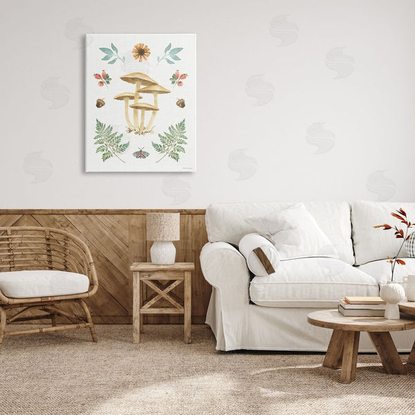 Stupell Industries Beth Grove | Woodland Cottage Botanicals Wall Art
