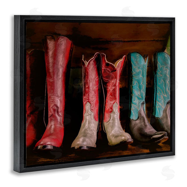 Stupell Industries Beth Sheriden | Cowgirl Boots Photography Wall Art