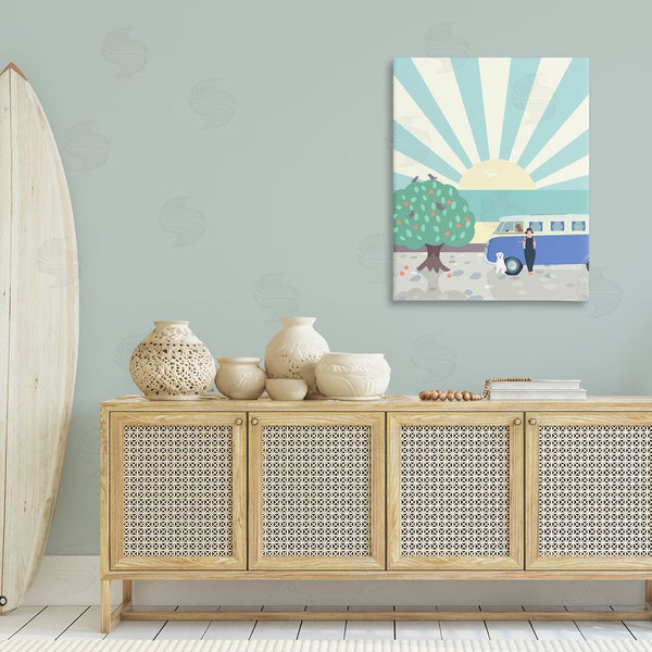 Stupell Industries Betty Boynes | Road Trip Stop Wall Art