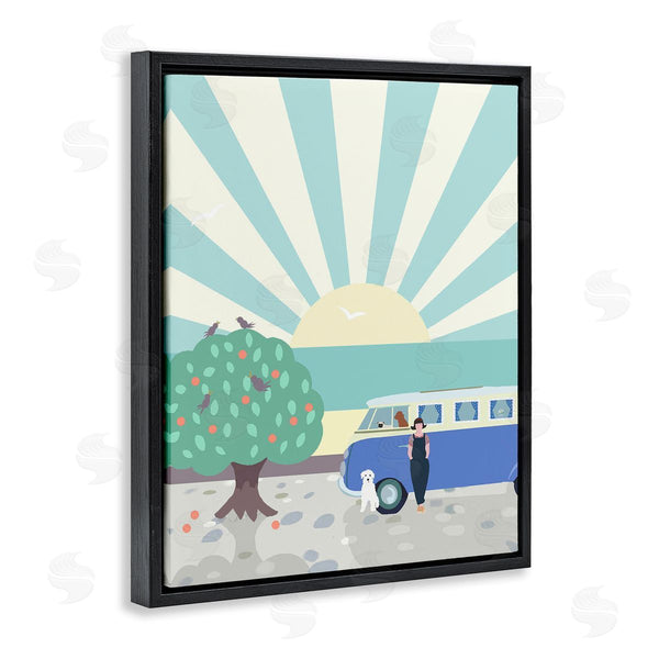 Stupell Industries Betty Boynes | Road Trip Stop Wall Art