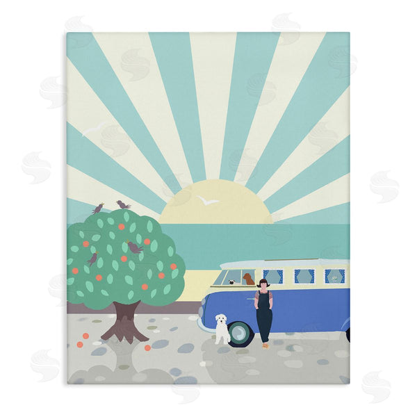stupell industries Betty Boynes | Road Trip Stop Wall Art