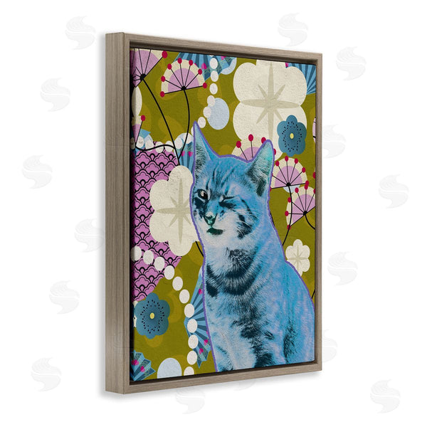 Stupell Industries BigBadMullet | Pop Style Wow Kitty
