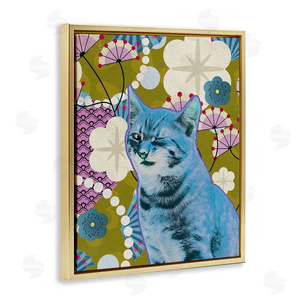Stupell Industries BigBadMullet | Pop Style Wow Kitty