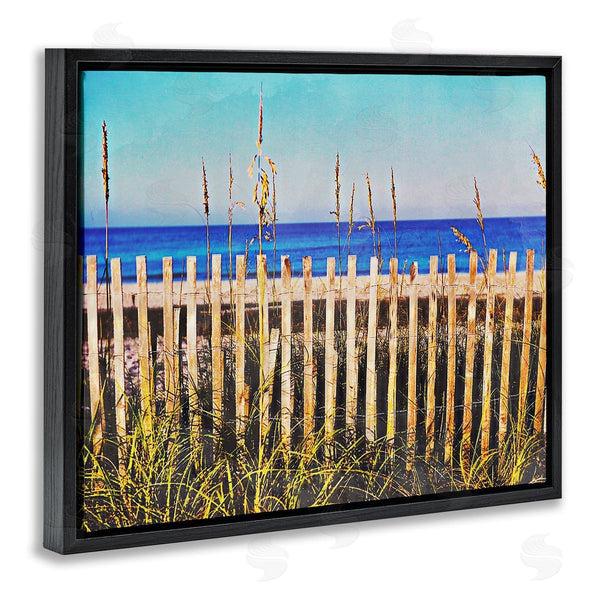 Stupell Industries Bill Carson Photography | Florida Fenced Beach Wall Art