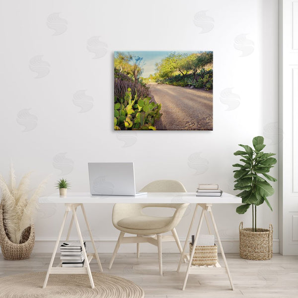 Stupell Industries Bill Carson Photography | Roadside Greenery Botanicals Arid Desert Cactus Plants Wall Art
