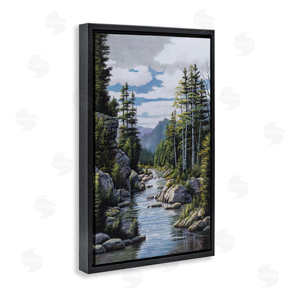 Stupell Industries Bill Saunders | Alone In The Stream