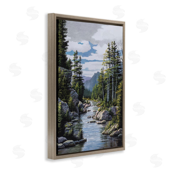 Stupell Industries Bill Saunders | Alone In The Stream