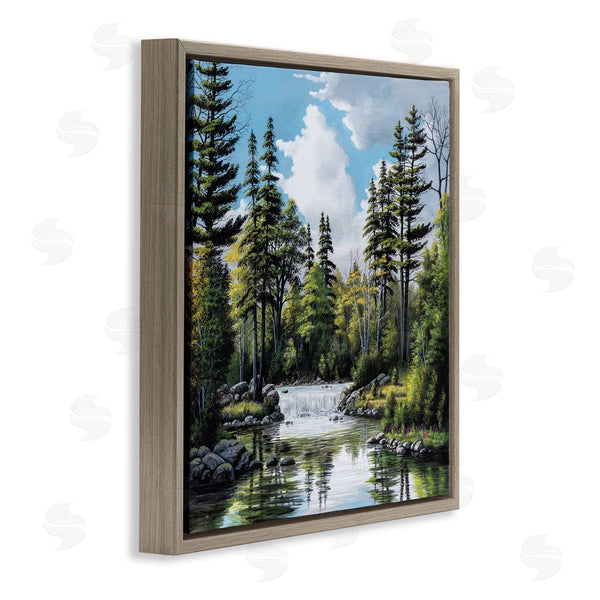 Stupell Industries Bill Saunders | Before The Falls Landscape