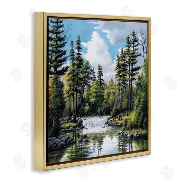 Stupell Industries Bill Saunders | Before The Falls Landscape