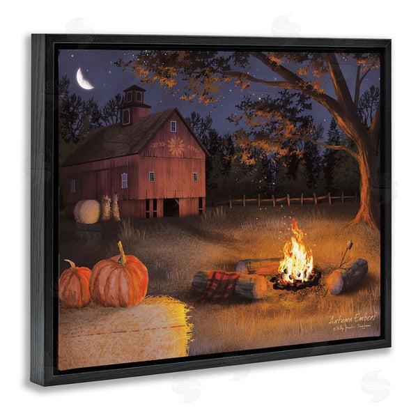 Stupell Industries Billy Jacobs | Autumn Campfire Embers Wall Art