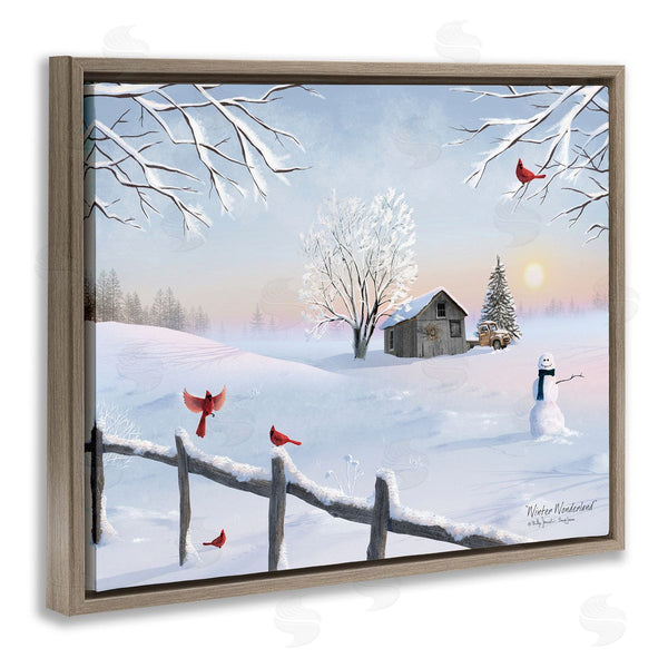Stupell Industries Billy Jacobs | Winter Wonderland Sunrise Wall Art