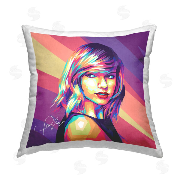 stupell industries Birch & Ink | Abstract Patterned Taylor Printed Throw Pillow