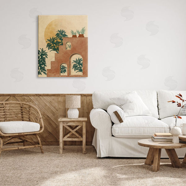 Stupell Industries Birch & Ink | Botanical Morocco Scenery Wall Art