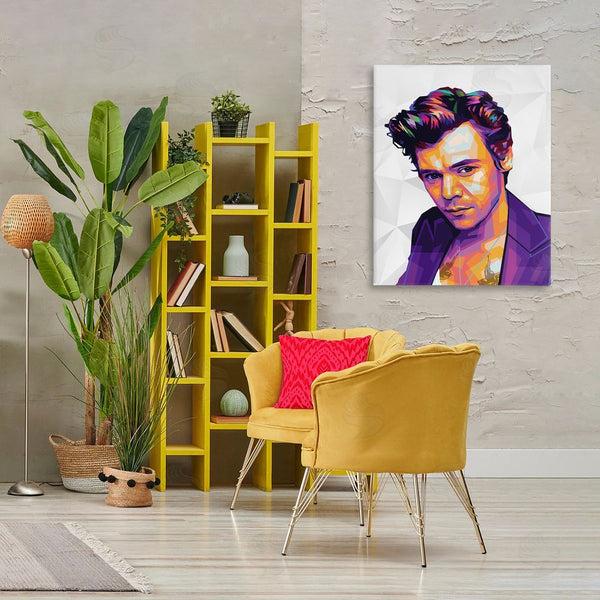 Stupell Industries Birch & Ink | Bright Hued Harry Wall Art