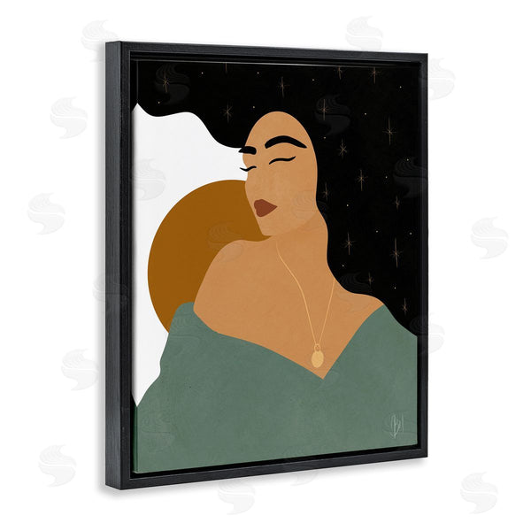 Stupell Industries Birch & Ink | Contemporary Boho Girl Portrait Wall Art