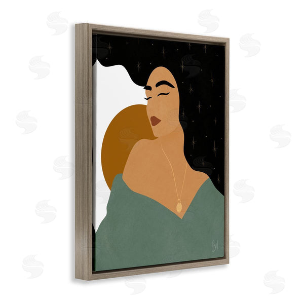 Stupell Industries Birch & Ink | Contemporary Boho Girl Portrait Wall Art