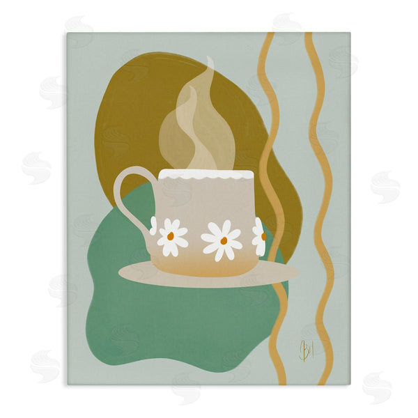 stupell industries Birch & Ink | Contemporary Coffee Cup Shapes Wall Art