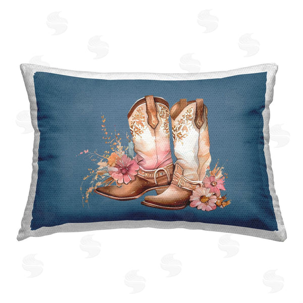 Stupell Industries Birch & Ink | Cowgirl Boots With Blossoms