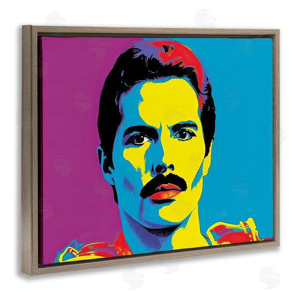 Stupell Industries Birch & Ink | Freddie Mercury Pop Style Wall Art