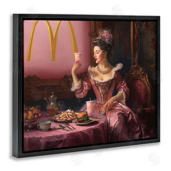 Stupell Industries Birch & Ink | Funny Classic Burger Meal Wall Art
