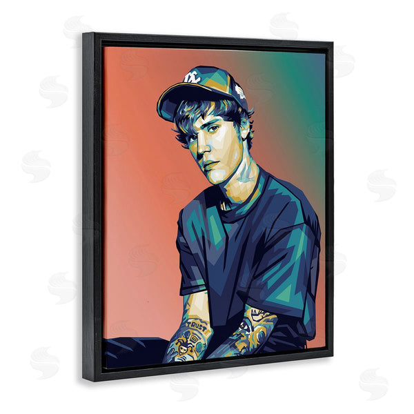 Stupell Industries Birch & Ink | Justin Portrait With Hat Wall Art