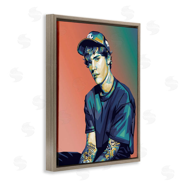 Stupell Industries Birch & Ink | Justin Portrait With Hat Wall Art