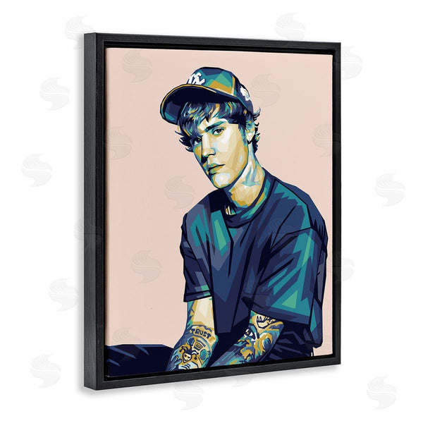 Stupell Industries Birch & Ink | Justin With Peach Hues Wall Art