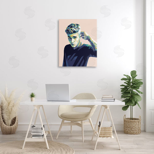 Stupell Industries Birch & Ink | Justin With Subtle Hues Wall Art