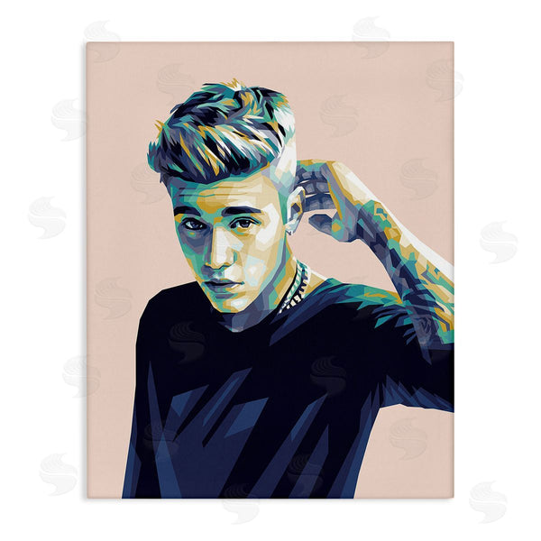 stupell industries Birch & Ink | Justin with Subtle Hues Wall Art