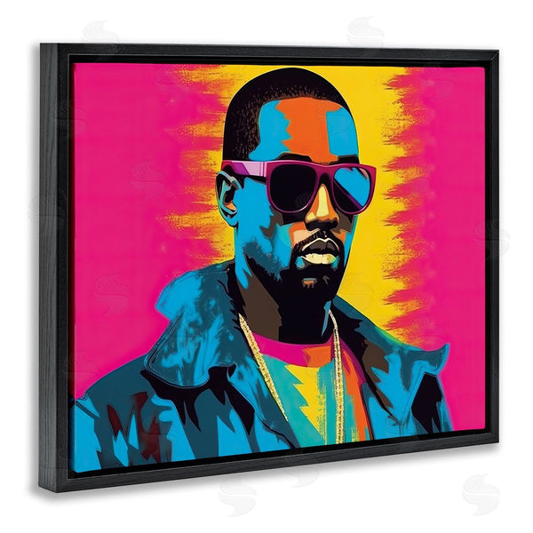 Stupell Industries Birch & Ink | Kanye West Modern Portrait Wall Art