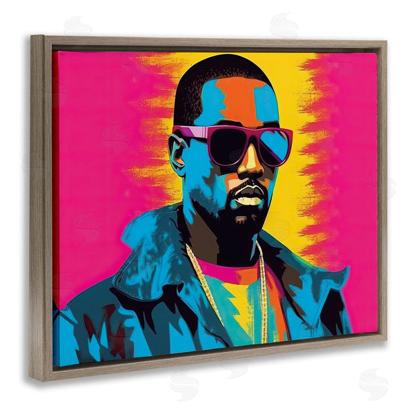Stupell Industries Birch & Ink | Kanye West Modern Portrait Wall Art