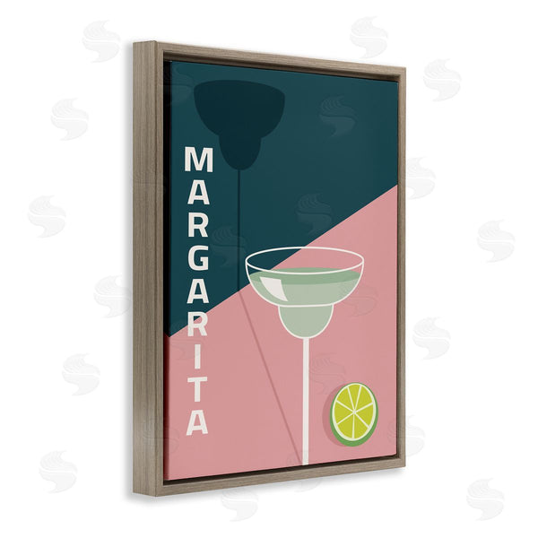 Stupell Industries Birch & Ink | Modern Margarita Blocked Citrus Contemporary Cocktail Wall Art
