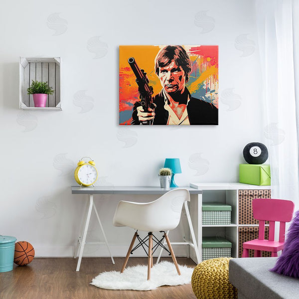 Stupell Industries Birch & Ink | Modern Paint Splash Sci-Fi Wall Art