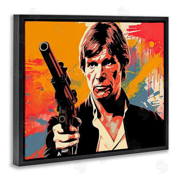 Stupell Industries Birch & Ink | Modern Paint Splash Sci-Fi Wall Art