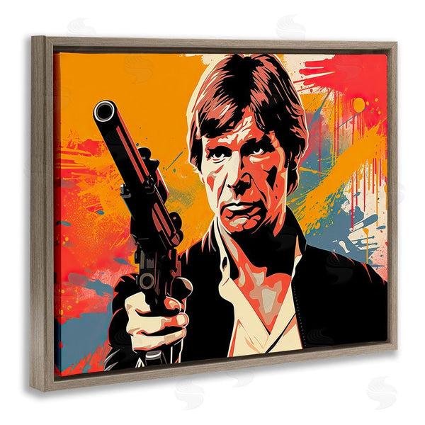 Stupell Industries Birch & Ink | Modern Paint Splash Sci-Fi Wall Art