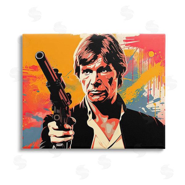 stupell industries Birch & Ink | Modern Paint Splash Sci-Fi Wall Art