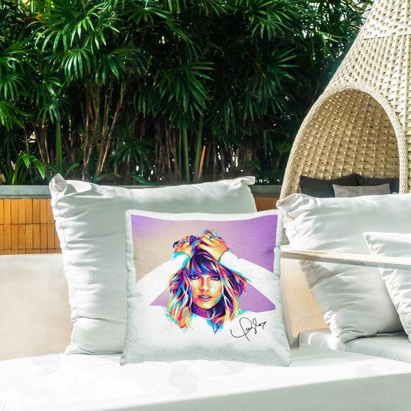 Stupell Industries Birch & Ink | Modern Pop Culture Taylor Printed Throw Pillow