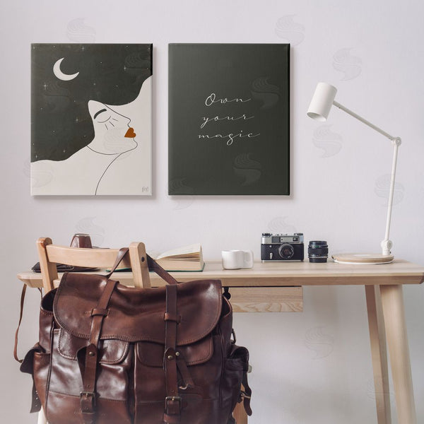 Stupell Industries Birch & Ink | Own Your Magic Abstract Starry Night Wall Art