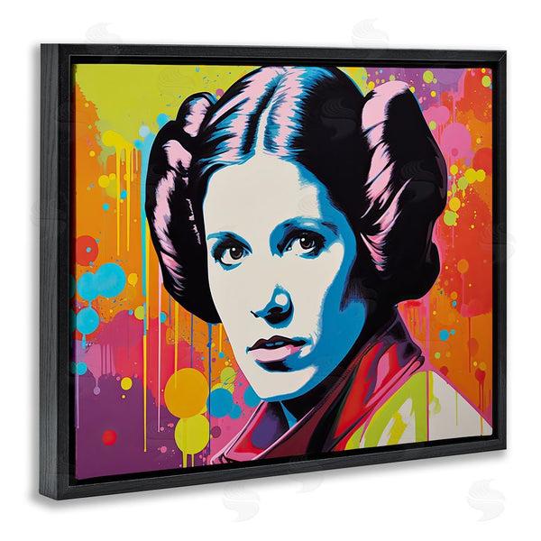 Stupell Industries Birch & Ink | Paint Splash Leia Wall Art
