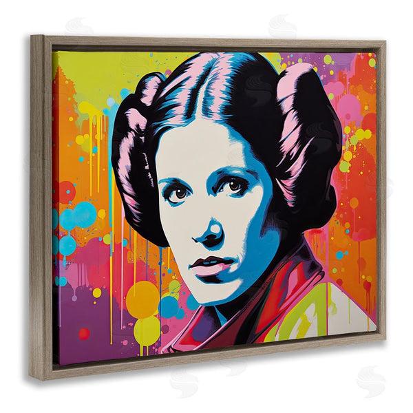 Stupell Industries Birch & Ink | Paint Splash Leia Wall Art