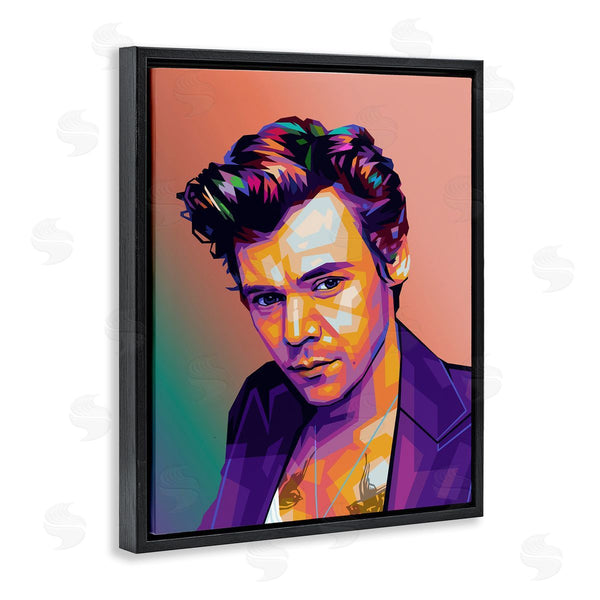 Stupell Industries Birch & Ink | Peach & Purple Harry Wall Art
