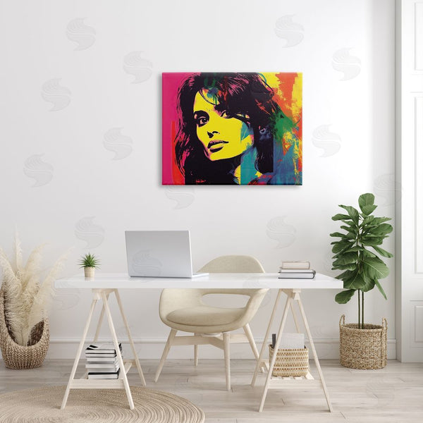 Stupell Industries Birch & Ink | Penelope Cruz Portrait Wall Art