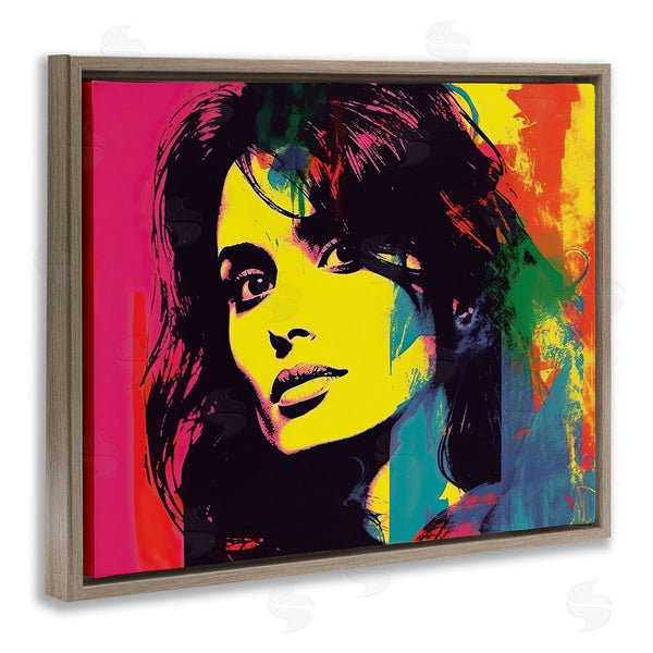Stupell Industries Birch & Ink | Penelope Cruz Portrait Wall Art